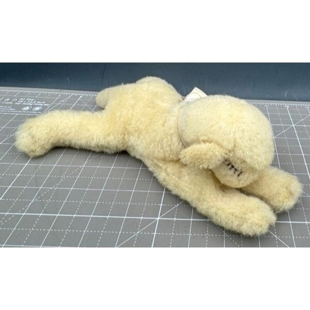 Steiff Sheep Plush Floppy Lamby Stuffed Animal Original Button 10"